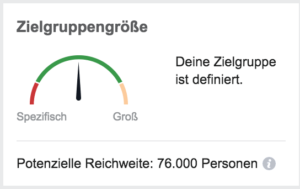 Zielgruppendefinition Digitales Marketing Facebook